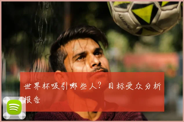 世界杯吸引哪些人?目标受众分析报告