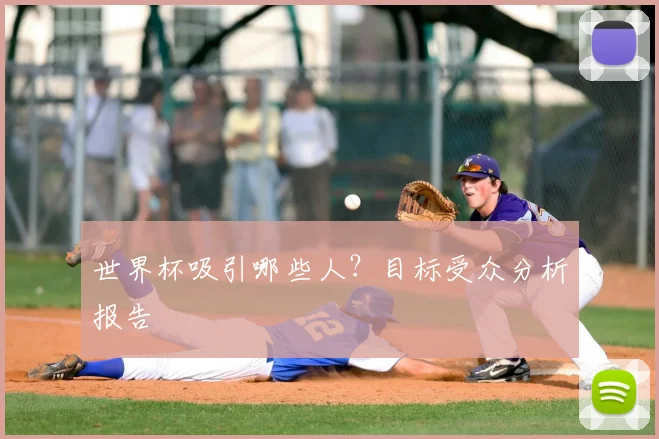世界杯吸引哪些人?目标受众分析报告